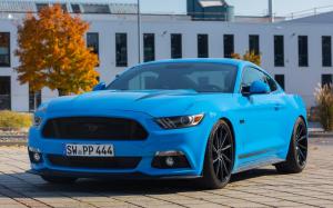 Ford Mustang GT on Vossen Wheels (CVT) 2018 года